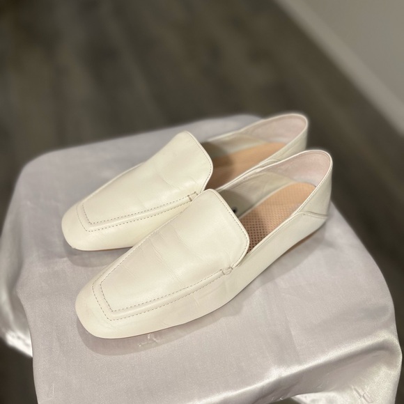 Mango Shoes - Mango Off-White Women's Loafers